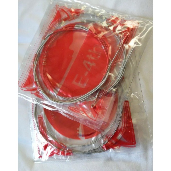 D'Growlerz 2 x Sets 34" 5 String Medium Bass Strings