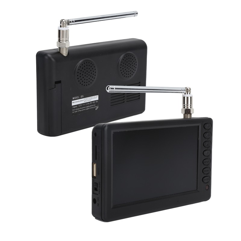 LEADSTAR 5‑Inch Pocket Digital TV Portable FM ATV Bracket High‑Resolution