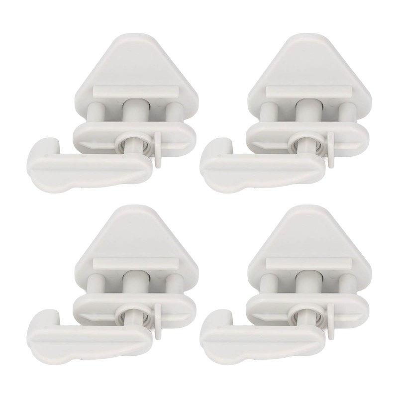 4 Set Pontoon Boat Gate Latch Kit ABS Square Frame