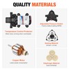 YOUNGTREE 12V DC RV Water Diaphragm Pump 3.5 GPM 45PSI,