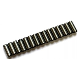 Unbranded 1/4 X 5/8 DOWEL PINS HEAT TREATED ALLOY STEEL - BRIGHT FINISH - 15 PIECES