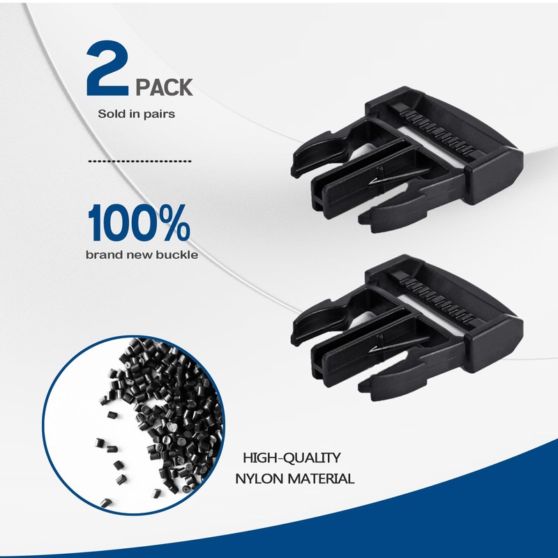 2 Pack Door Net Buckle Clip Compatible with 2016-2022 Polaris