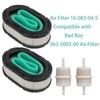 DUCTAIL 2 Packs 16-083-04 1608304S Air Filter Compatible with Kohler