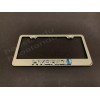 License Plate Frame Shop 1x "HYBRID" ForToyota 3D Emblem STAINLESS