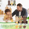 Nitial 2 Pieces Cereal Dispenser Wall Mounted 4.5L Triple Candy