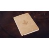 Square & Compasses Masonic Bound Journal [Tan]