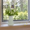 Annie Garden Rustic Metal Farmhouse Flower Pitcher Vase, Large Leakproof
