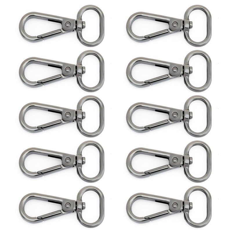 CRAFTMEMORE - Juego de 2 ganchos giratorios de 3/4 pulgadas