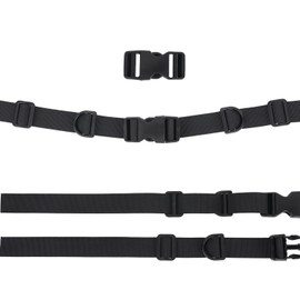 2pcs Backpack Chest Strap, Heavy Duty Adjustable Backpack Sternum Strap Keepers Chest Belt with Quick Release Buckle & Slide Locks for Hiking Camping Outdoor Activity Accessories