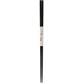 Kawai 014852 Fine Fine Chopsticks with Skills, Black, 9.3 inches (23.5 cm)