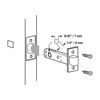 Prime-Line E 2281 Passage Door Latch, 9/32 In. and 1/4