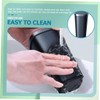 FELTECHELECTR Car Cup Holder Trash Can with Press Open Lid