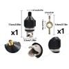 AOYEGIC SUP Valve Adapter, Air Pump Adapter, Portable Inflatable Compressor