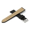 DASSARI Premium Italian Saffiano Leather Quick Release Watch Band Strap