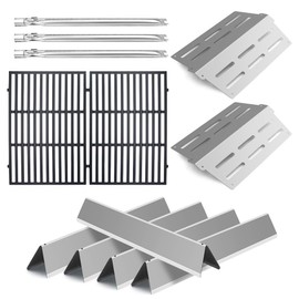 Grill Parts Replacement for Weber Genesis 300 Series E310 E320 E330 S310 S320 S330 EP310 EP320 EP330 Gas Grills with Front Control Panel Grill Pipe Tubes Burner (2+5+62752-3+7524)