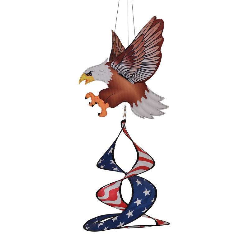 In the Breeze 4870 4870-Patriot Patriot Eagle Theme Duet,13" W