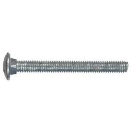 Hillman 812539 Hot Dipped Galvanized Carriage Bolt, 5/16 x 1-Inch, Silver, 100-Pack