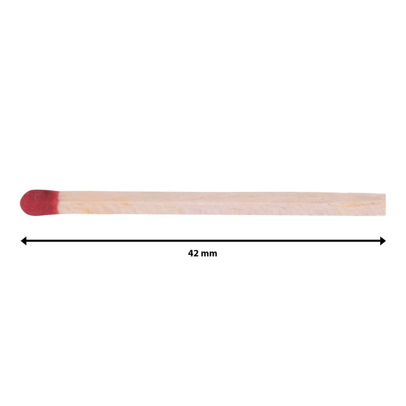 500 Packs Wooden Penny Matches 32 Count Strike on Box