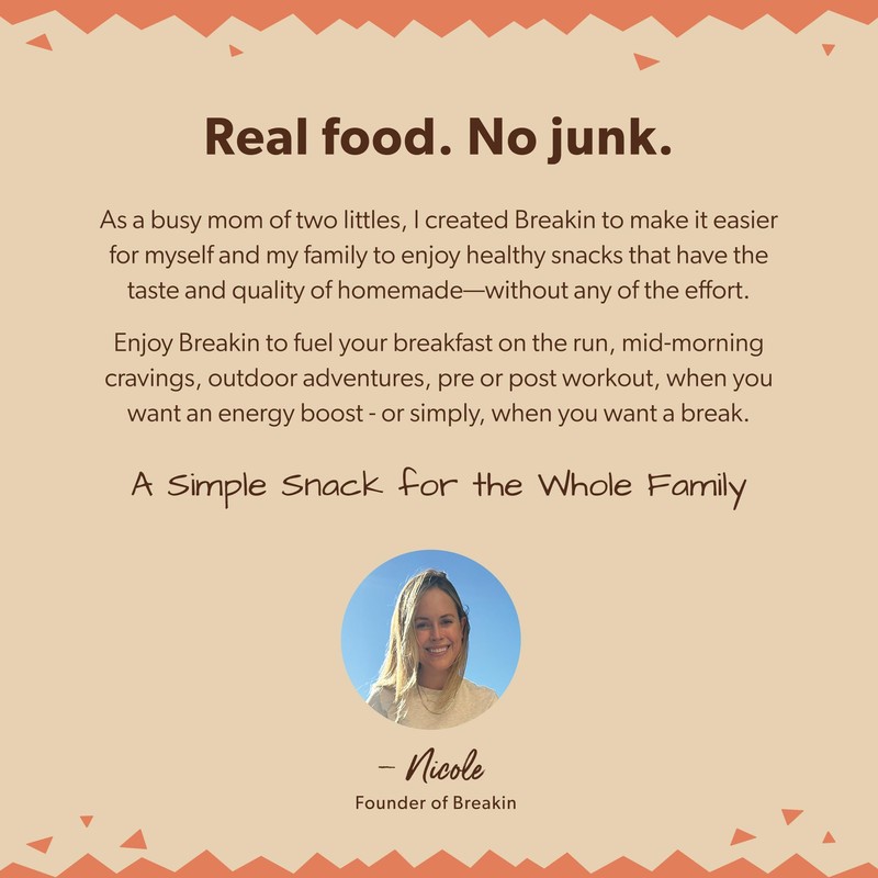 Breakin Snacks Coffee Hazelnut Granola Bites | Soft Baked |