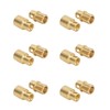 30 Sets Connector Plug 8.0 Gold Plated Brass High Accuracy