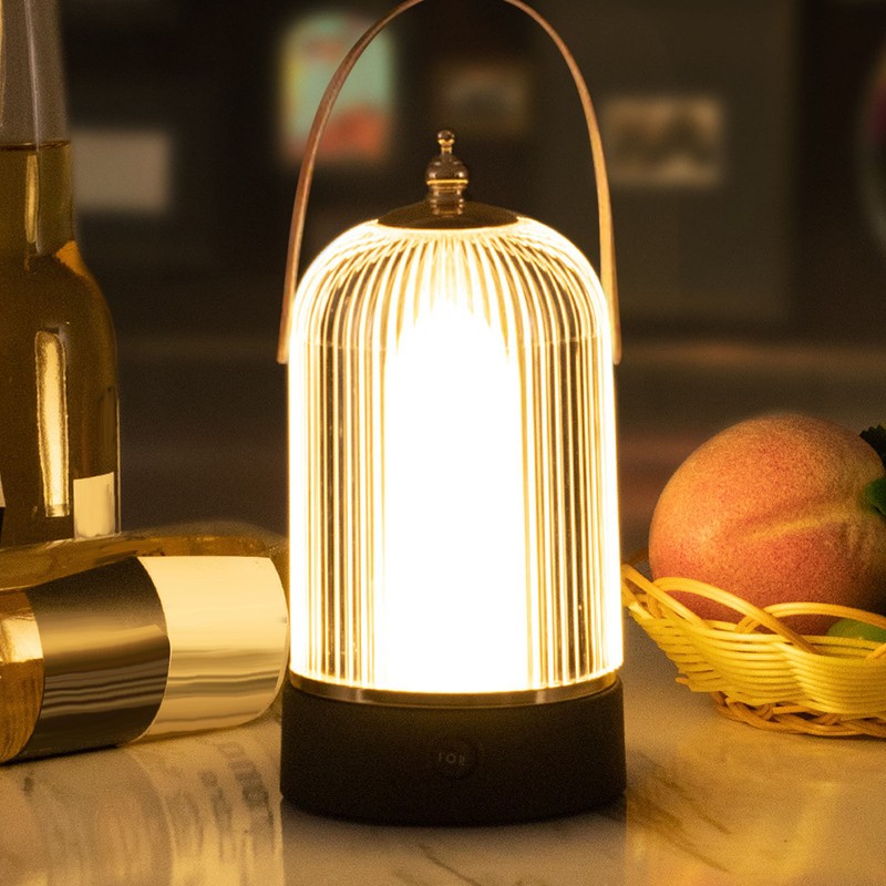 LED Cordless Table Lamp Professional 3 Modes Rechargeable Bedside Night
