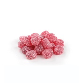 Sour Cherry Gummy Buttons by HolanDeli. Weight : 12oz