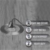 Hubbell-Raco RAC5500KIT Round Floor Box Kit Device Cover, Duplex, Solid
