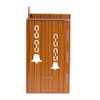 CrazyInk Wooden Readymade Wall Hanging Puja Temple for Home God