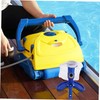 WHAMVOX Pool Vacuum Head with Side Brush Durable Cleaning Tool