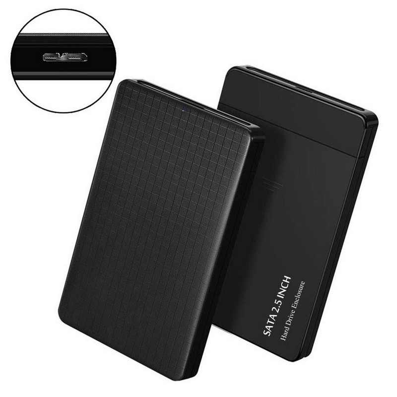 2.5 inch USB 3.0 SATA Laptop HDD Enclosure MicroB Connection