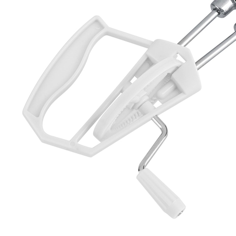 VIFER Rotary Hand Whisk Stainless Steel Hand-Held Egg Beater Manual