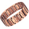Willis Judd Mens Copper Magnetic Bracelet Extra Wide Magnetic Bracelets