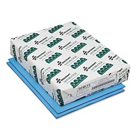 7530013982681 SKILCRAFT Neon Colored Copy Paper, 20lb, 8.5 x 11, Neon Blue, 500/Ream