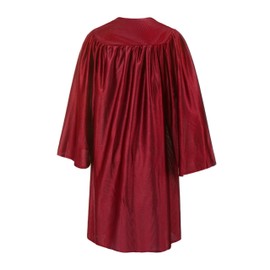 SAMDEEMI Unisex Shiny Kindergarten Graduation Gown Cap Set with 2025 Tassel, for Preschool Toddler Children, maroon 36"