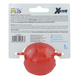 Fancy Pets Juguete Bola Mini Xtreme para Perros Resistente Masticable Flotante con Orificios para Premios 5 cm