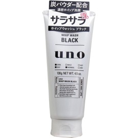 SHISEIDO UNO Whip Wash Black Facial Cleanser Face Wash Foam WJC01984 130g
