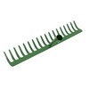 Rekord Garden Rake (Powder-Coated Steel) - 18 Prongs Width 45