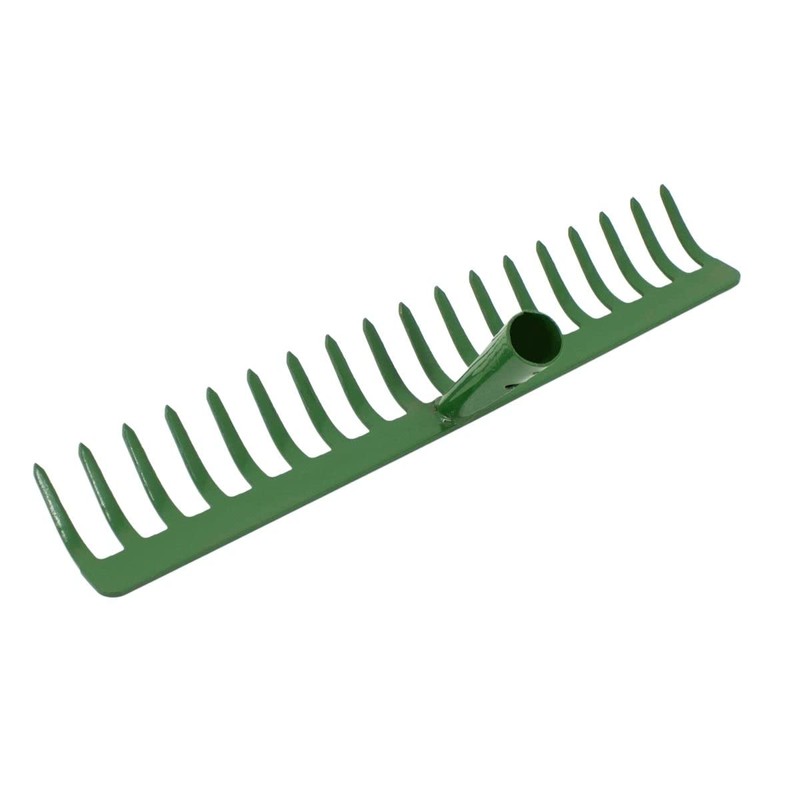 Rekord Garden Rake (Powder-Coated Steel) - 18 Prongs Width 45