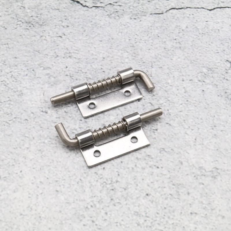 4 Pieces 51mm Spring Loaded Latch 304 Stainless Steel Spring