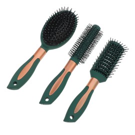 FOMIYES Natural Material Hair Comb Set Paddle and Drying Brush for Healthy Scalp Care