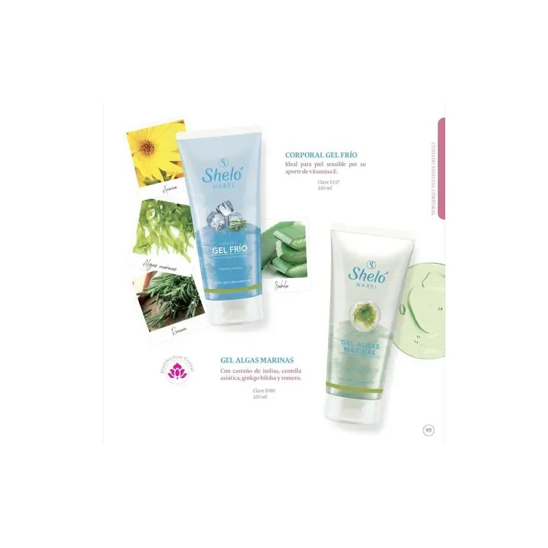 Gel Algas Marinas Corporal Shelo Nabel® 250ml