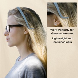 KEUKORZ 8PCS Glasses headbands for Women Sunglasses Headband Elastic Thin Hairbands No Slip Headband for Women