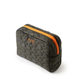 FLYTE Valentina Bag | Travel Quilted Cosmetic Bag | Camo