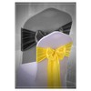 SARVAM FASHION Satin Chair Sashes - Elegant Premium Quality, 6
