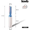 kwb 7548-20 754820 HM Professional Groove Milling Cutter (for Wood,