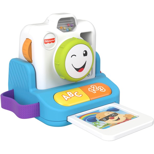 Fisher-Price Laugh & Learn Click & Learn Instant Camera, early