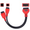 JUTA OBD2 Adapter Compatible for Chrysler 12+8 Programming Cable Connector,
