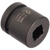 Sunex 521MSS 1" Drive Double Square Impact Socket 21mm