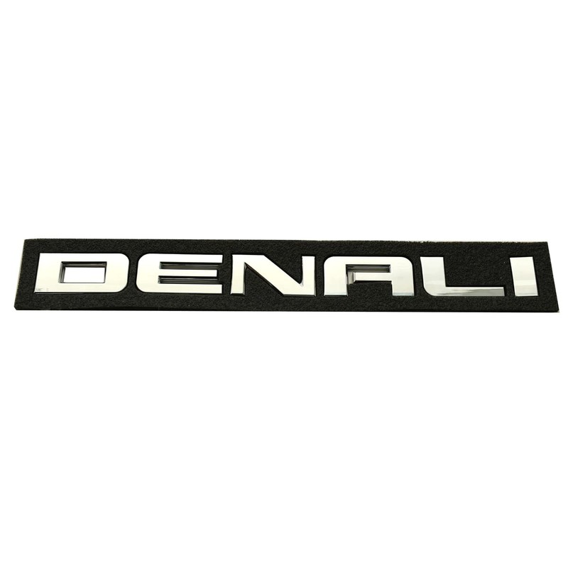 3pcs Denali Nameplate Emblems Badge Replacement for Gm 07-16 Yukon