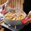 5 Pairs Silicone Handle Holder, High Heat Resistant Silicone Skillet